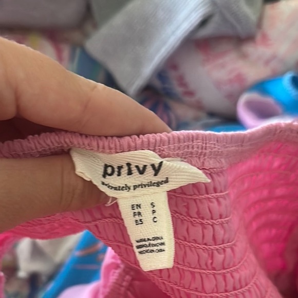 Hazel and Olive You've Got Me Twisted Maxi Dress - Pink in size small. - Picture 3 of 3